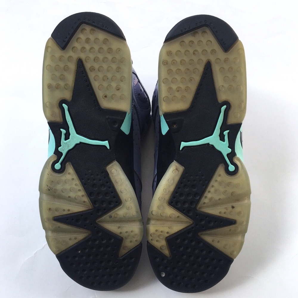 SOLD! Nike Air Jordan 6 Iron Purple VI Shoes Jordans - Picture 5 of 14